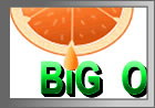 Image of a banner created for a fictional company called The Big Orange Health Shop